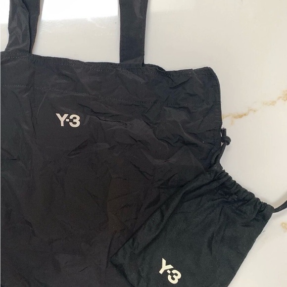 Y-3 Black Nylon Tote - Picture 8 of 10
